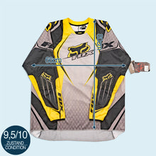 Lade das Bild in den Galerie-Viewer, Fox Trikot "bitz jersey" 00er, gelb/grau, XXL