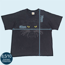 Lade das Bild in den Galerie-Viewer, Tennessee River Gold T-Shirt "Cats" 90er Made in the USA single stitch, schwarz, XL