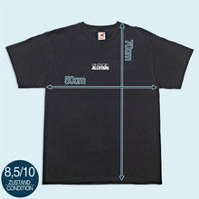 Lade das Bild in den Galerie-Viewer, Fruit of the Loom heavy cotton "Vintage Allstars" 00er, schwarz, M/L