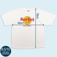 Lade das Bild in den Galerie-Viewer, Hard Rock Cafe T-Shirt "San Antonio" 90er Made in the USA, weiß, XL