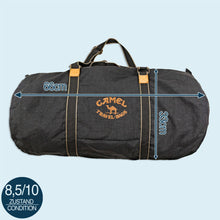 Lade das Bild in den Galerie-Viewer, Camel Duffle Bag 90er, schwarz
