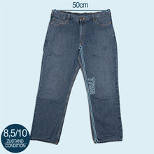 Lade das Bild in den Galerie-Viewer, Carhartt Hose "relaxed fit" Made in Mexico, blau, 40/30
