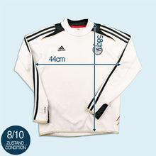 Lade das Bild in den Galerie-Viewer, Adidas Sweatshirt "DFB Sample" 00er, weiß, XS