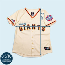 Lade das Bild in den Galerie-Viewer, Majestic Trikot "San Francisco Giants Buster Posey" World Series 2012 Made in the USA, beige, M Damen