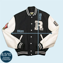 Lade das Bild in den Galerie-Viewer, Roots Jacke - Canada - 00er Made in Canada, schwarz/weiß, XL