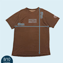 Lade das Bild in den Galerie-Viewer, Diesel T-Shirt - Logo 1984 - 00er, braun, M