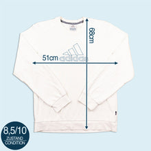 Lade das Bild in den Galerie-Viewer, Adidas Sweatshirt - logo - 2005, weiß, S/M