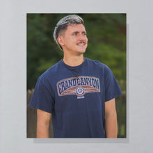 Lade das Bild in den Galerie-Viewer, T-Shirt "Grand Canyon Arizona" 00er, blau, L