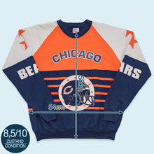 Lade das Bild in den Galerie-Viewer, Garan inc. Sweatshirt Chicago Bears 90er Made in the USA, blau, M/L