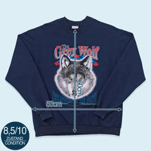 Lade das Bild in den Galerie-Viewer, Sweatshirt Made in Canada 00er, blau, M