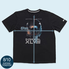Lade das Bild in den Galerie-Viewer, Nike T-Shirt Super Bowl XLVIII Seahawks vs. Broncos, schwarz, L/XL