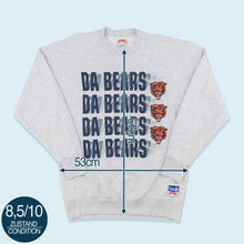 Lade das Bild in den Galerie-Viewer, Nutmeg Sweatshirt Chicago Bears "Da Bears" Made in the USA 90er, grau, XL schmal