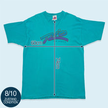 Lade das Bild in den Galerie-Viewer, Rio T-Shirt &quot;Rio Las Vegas&quot; 90er Made in the USA Single Stitch, blau, XXL
