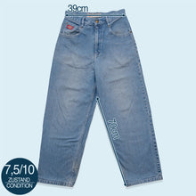Lade das Bild in den Galerie-Viewer, Dickies Jeanshose "Baggy" 00er, blau, 30/28