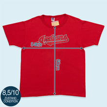 Lade das Bild in den Galerie-Viewer, Russell Athletic T-Shirt "Cleveland Indians Highland Park" Single Stitch Made in the USA, rot, L