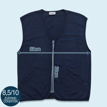 Lade das Bild in den Galerie-Viewer, Adidas Weste "Colors of Sport" 90er Made in Greece, blau, L/XL