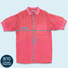 Lade das Bild in den Galerie-Viewer, Globetrotter Polo 90er, rot, L/XL