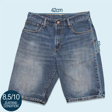 Lade das Bild in den Galerie-Viewer, Levi's Shorts "Jorts" 569, blau, 33