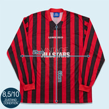 Lade das Bild in den Galerie-Viewer, Umbro Trikot "Vintage Allstars" 90er limitiert, rot/schwarz, L/XL