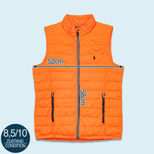 Lade das Bild in den Galerie-Viewer, Polo Ralph Lauren Weste, orange, M/L