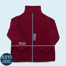 Lade das Bild in den Galerie-Viewer, Eddie Bauer Wendesweater Fleece, rot, XL