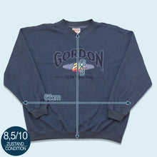 Lade das Bild in den Galerie-Viewer, Chase Sweatshirt "Jeff Gordon 24" 00er, blau, XL