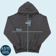 Lade das Bild in den Galerie-Viewer, Fruit of the Loom Hoodie "Vintage Allstars", grau, S/M