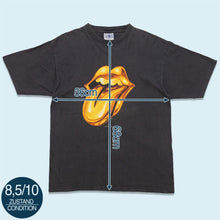 Lade das Bild in den Galerie-Viewer, Blue Thunder T-Shirt "The Rolling Stones" 1997, schwarz, XL