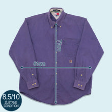 Lade das Bild in den Galerie-Viewer, Tommy Hilfiger Hemd 00er, lila, L/XL