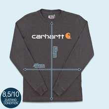 Lade das Bild in den Galerie-Viewer, Carhartt Longlseeve, grau, M schmal (tagged XS)