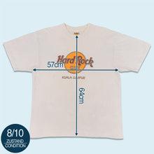 Lade das Bild in den Galerie-Viewer, Hard Rock Cafe T-Shirt "Kuala Lumpur" 00er, weiß, L/XL