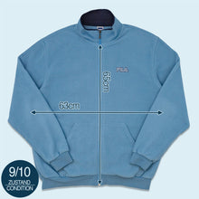 Lade das Bild in den Galerie-Viewer, Fila Fleecejacke 00er, blau, XL