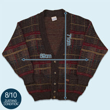 Lade das Bild in den Galerie-Viewer, Schiesser Cardigan 90er, braun, XL