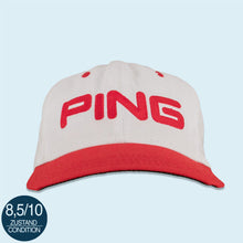 Lade das Bild in den Galerie-Viewer, Ping Mütze "Golf" 90er Made in the USA, weiß, Einheitsgröße