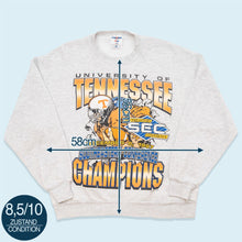 Lade das Bild in den Galerie-Viewer, Jerzees Sweatshirt Tennessee Volunteers 1997 Champions Made in the USA, grau, M/L