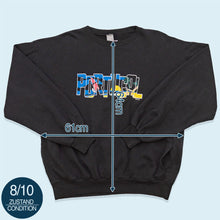 Lade das Bild in den Galerie-Viewer, Sweatshirt "Portugal" mit Taschen 90er, schwarz, L/XL