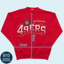 Lade das Bild in den Galerie-Viewer, Sweatshirt San Francisco 49ers 1993, rot, M