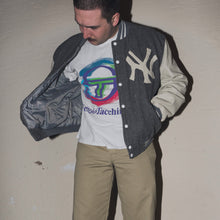 Lade das Bild in den Galerie-Viewer, Sergio Tacchini T-Shirt "Logo" Made in Italy Single Stitch, weiß, M/L