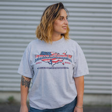 Lade das Bild in den Galerie-Viewer, Jerzees T-Shirt North Harrison, grau, L