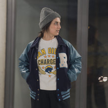 Lade das Bild in den Galerie-Viewer, Awards USA Jacke "R" Lacrosse Made in the USA 90er, blau, M/L