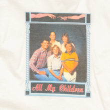 Lade das Bild in den Galerie-Viewer, Delta T-Shirt &quot;All my Children&quot; Single Stitch 90er Made in the USA, weiß, L/XL
