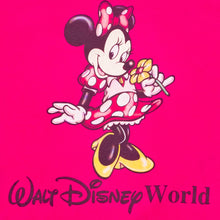 Lade das Bild in den Galerie-Viewer, Disney T-Shirt &quot;Disney World&quot;, 90er, pink, M/L schmal
