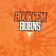 Lade das Bild in den Galerie-Viewer, T-Shirt "Texas Longhorn Hook Em Horns", batik/orange, L