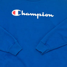 Lade das Bild in den Galerie-Viewer, Champions Sweatshirt "Big Logo", blau, 2XL