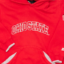 Lade das Bild in den Galerie-Viewer, Starter Hoodie "Ohio State" Kids, rot, S