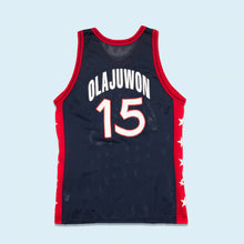Lade das Bild in den Galerie-Viewer, Champion Trikot "Olajuwon" Team USA, 1996, blau/rot, XL/XXL