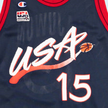 Lade das Bild in den Galerie-Viewer, Champion Trikot "Olajuwon" Team USA, 1996, blau/rot, XL/XXL