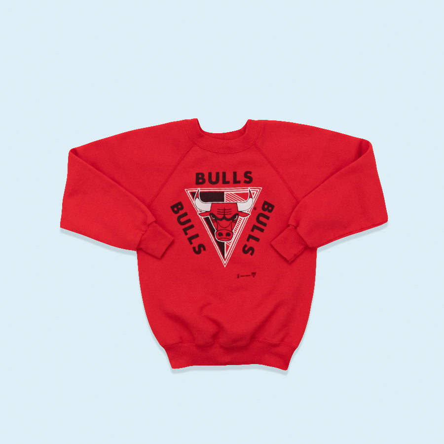 Hanes Activewear Sweatshirt Chicago Bulls, rot, Kids 10-12 Jährige M