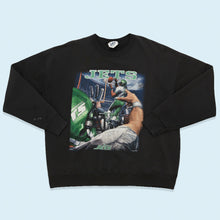 Lade das Bild in den Galerie-Viewer, Lee Sport Sweatshirt NY Jets Made in the USA 1997, schwarz, XL

