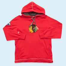 Lade das Bild in den Galerie-Viewer, Majestic Hoodie Chicago Blackhawks NHL, rot, L